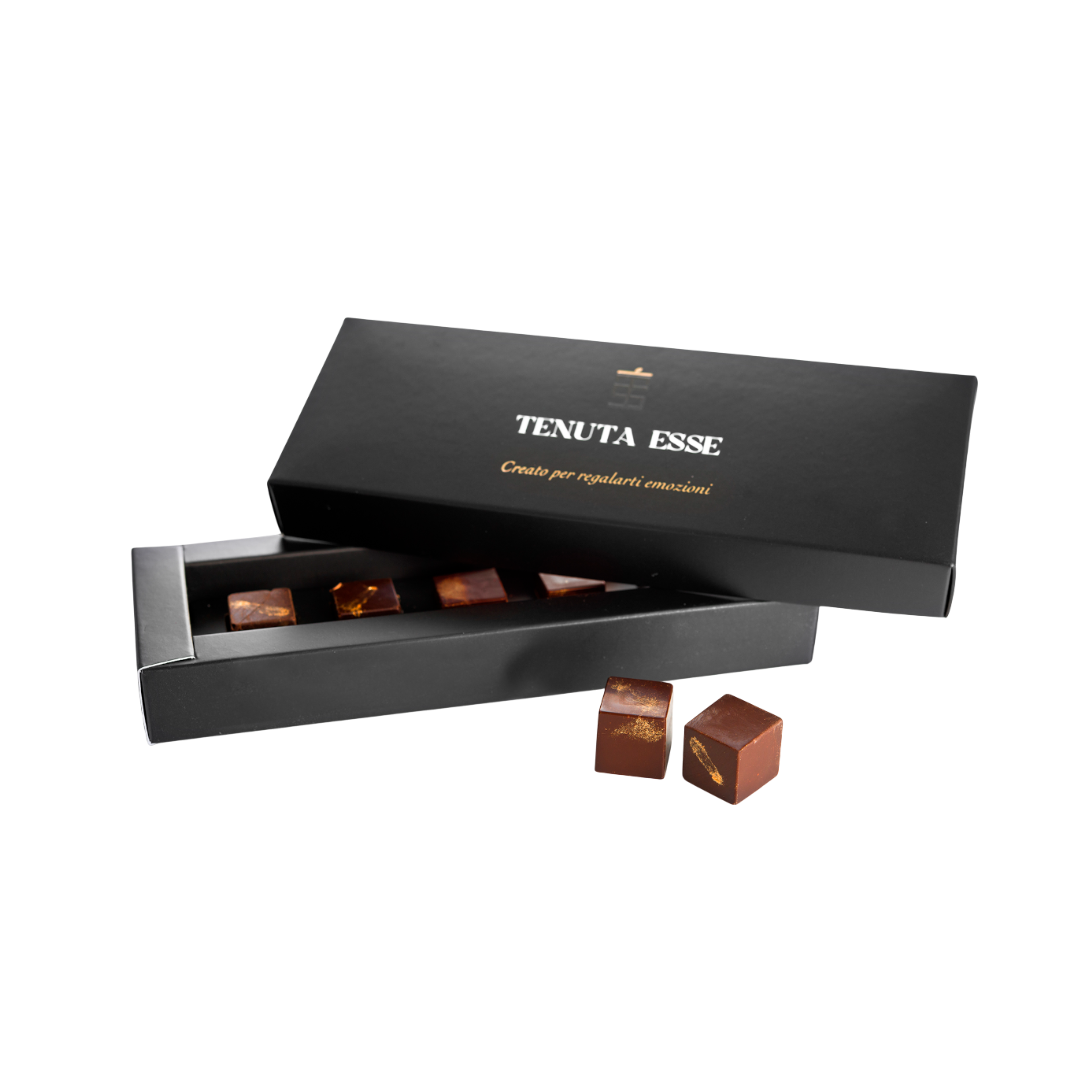 Scatola di cioccolatini all’olio Evo - Tenuta Esse - PUGLIA
