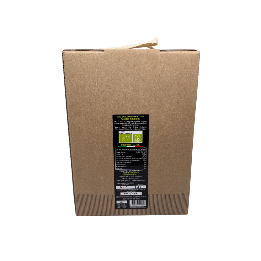 Olio Extravergine di Oliva in Box - Ciarletti - UMBRIA