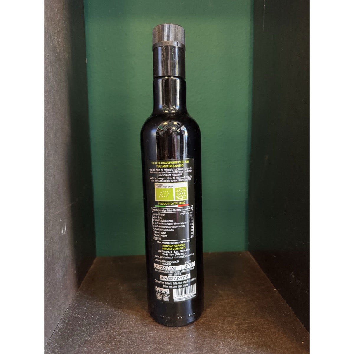 Il MORAIOLO Olio Extravergine di Oliva Biologico - Olio Ciarletti - UMBRIA