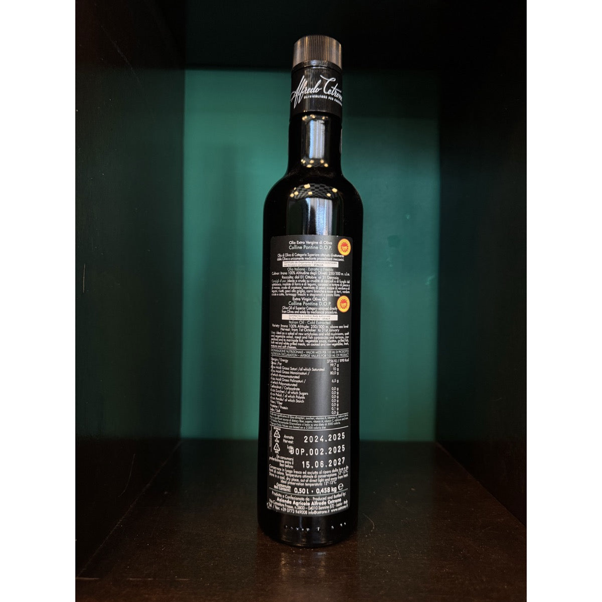 Olio extravergine di oliva DOP Colline Pontine - Alfredo Cetrone - LAZIO