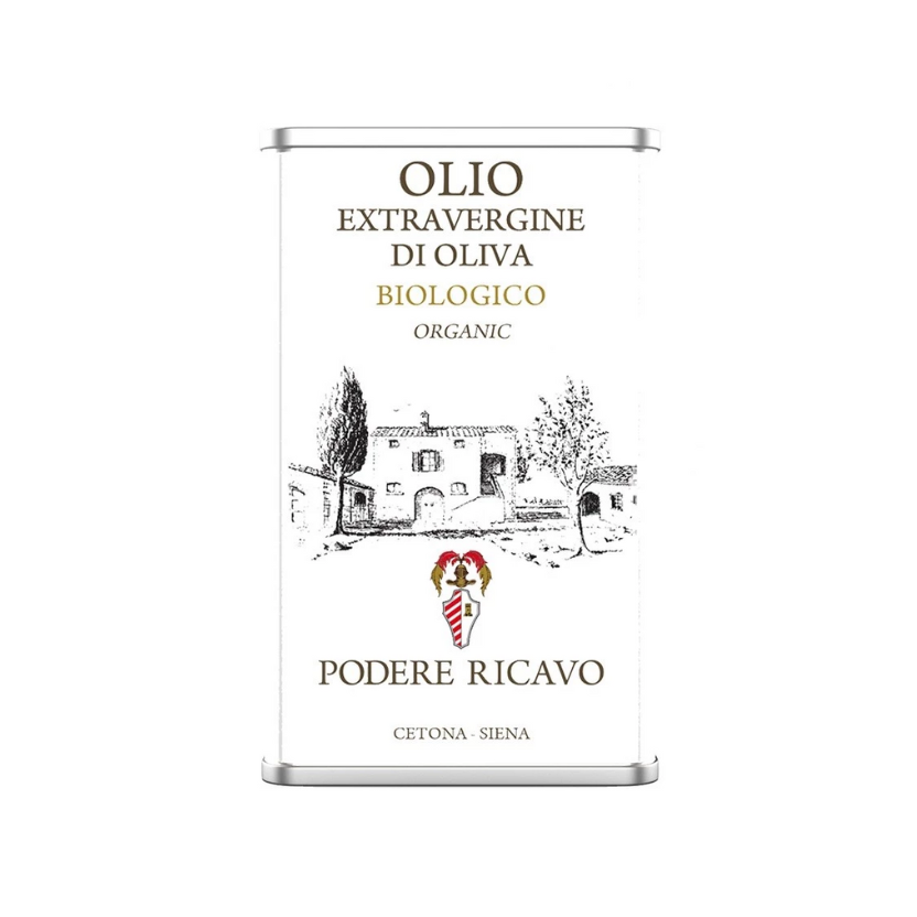 LATTINA E.V.O. BIO Olio extravergine di oliva Biologico - Podere Ricavo  - TOSCANA