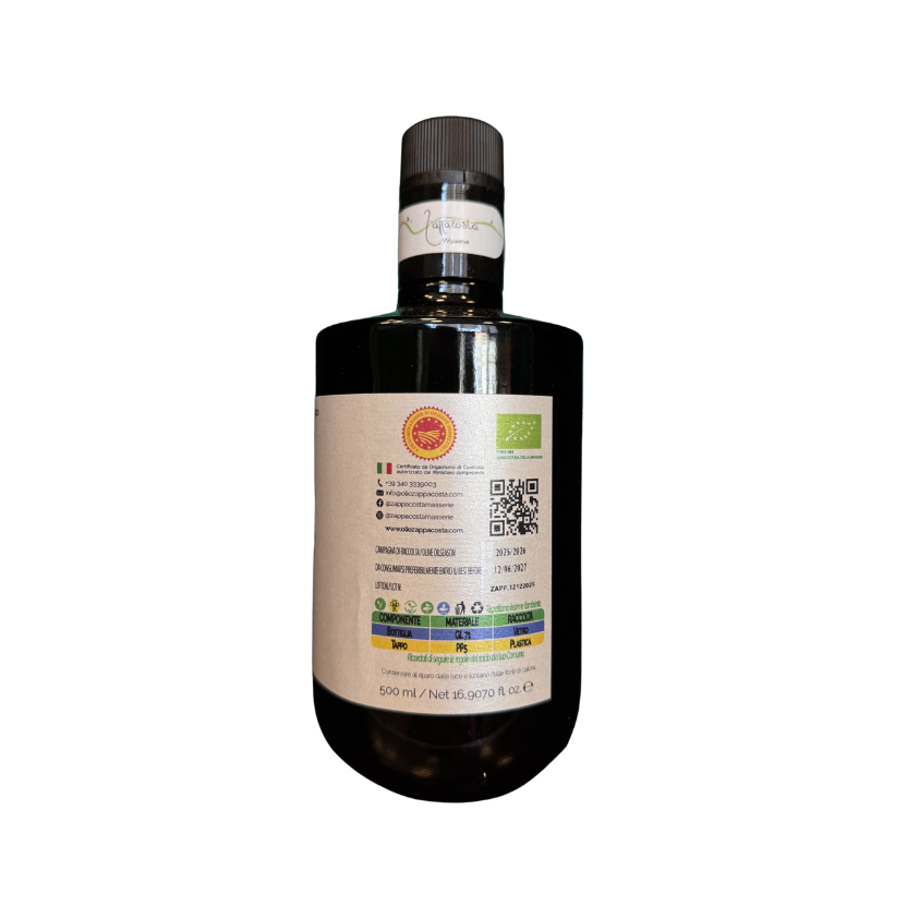 CANTIGALLO Organic Extra Virgin Olive Oil DOP Molise - Zappacosta