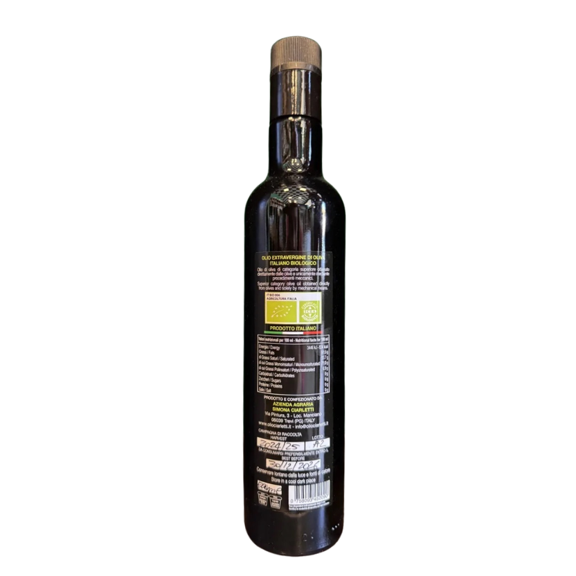 ARDELIUS Olio Extravergine di Oliva Biologico - Olio Ciarletti - UMBRIA