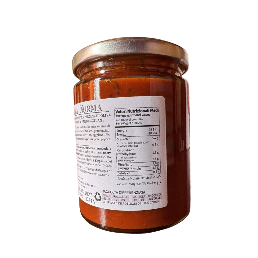 Norma Sauce with Fried Eggplant - Secrets of Sicily - Frantoi Cutrera
