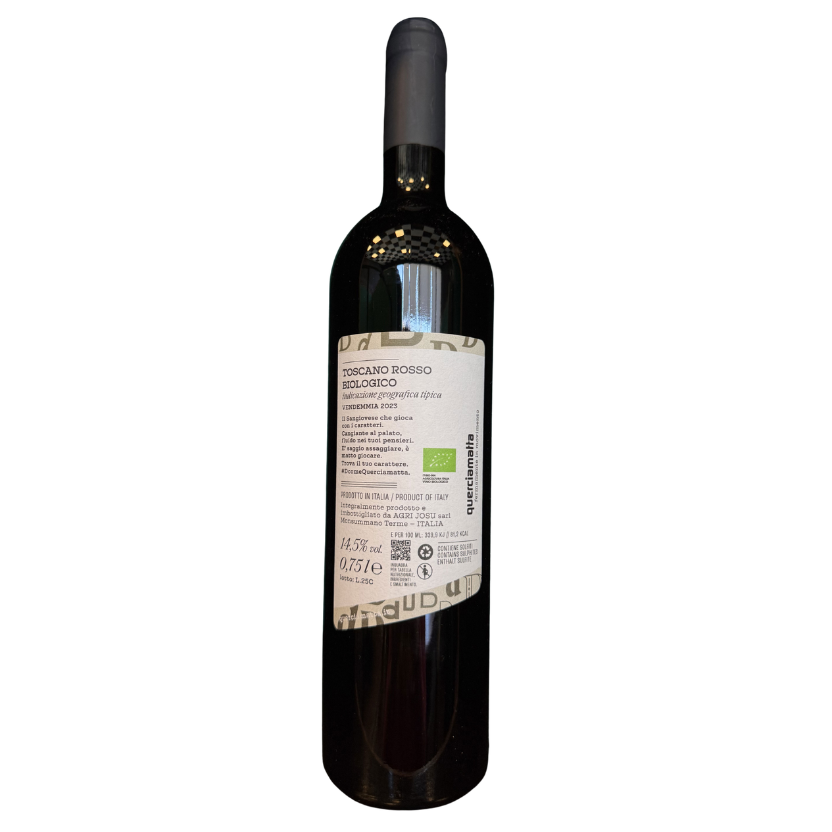 D  Vino rosso 100% - Sangiovese Toscano IGT - Querciamatta - TOSCANA