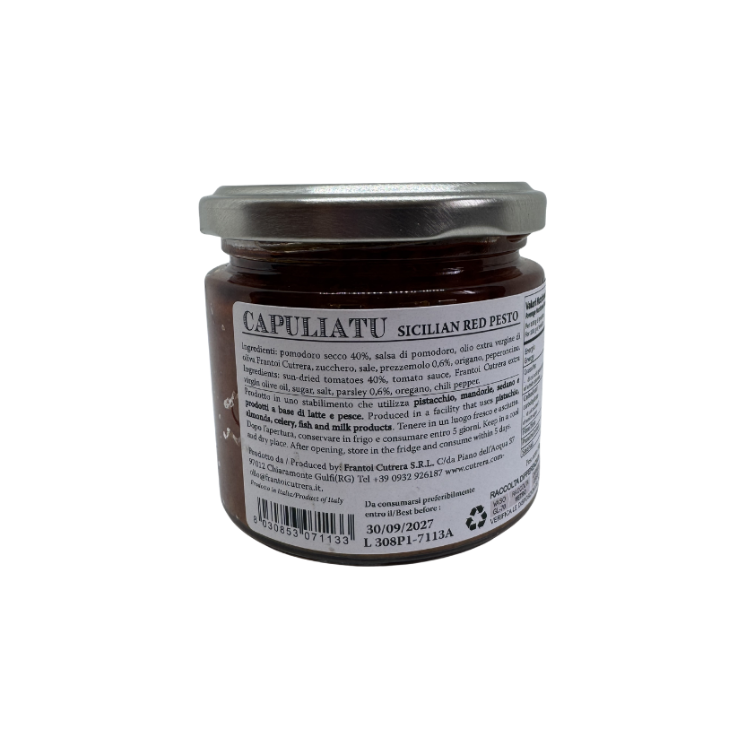 Capuliatu Red Pesto - Secrets of Sicily - Frantoi Cutrera