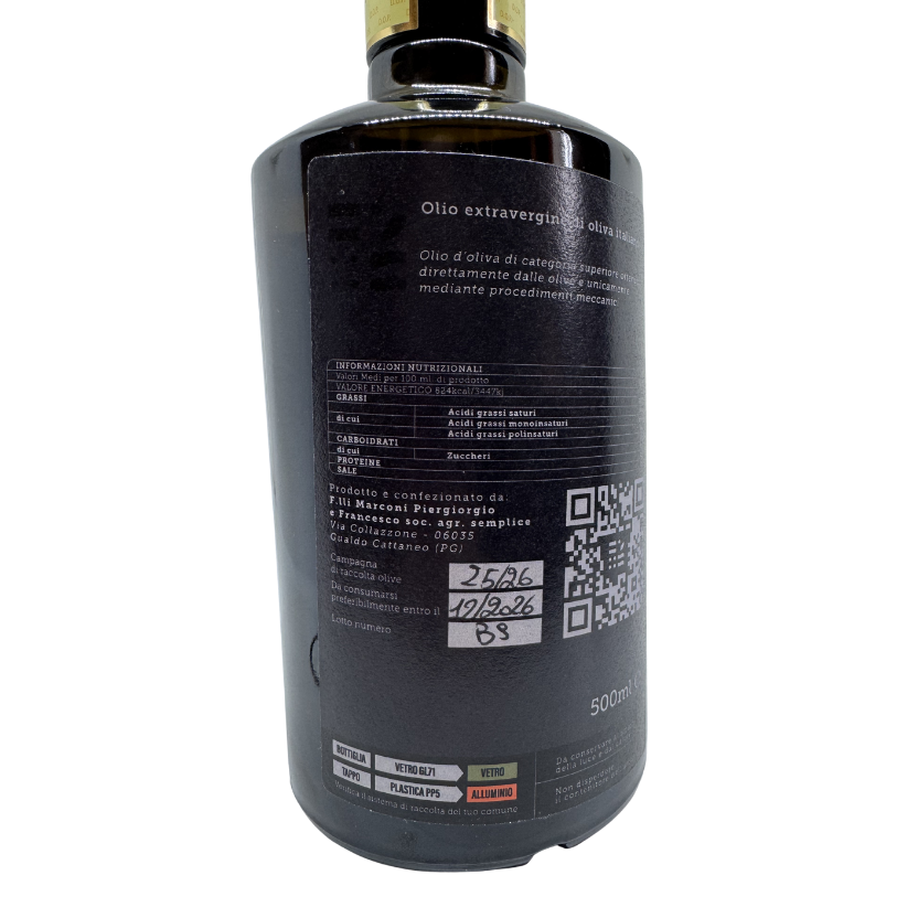CLASSICO Olio extravergine di oliva D.O.P. Umbria Colli Martani - Musivum - UMBRIA