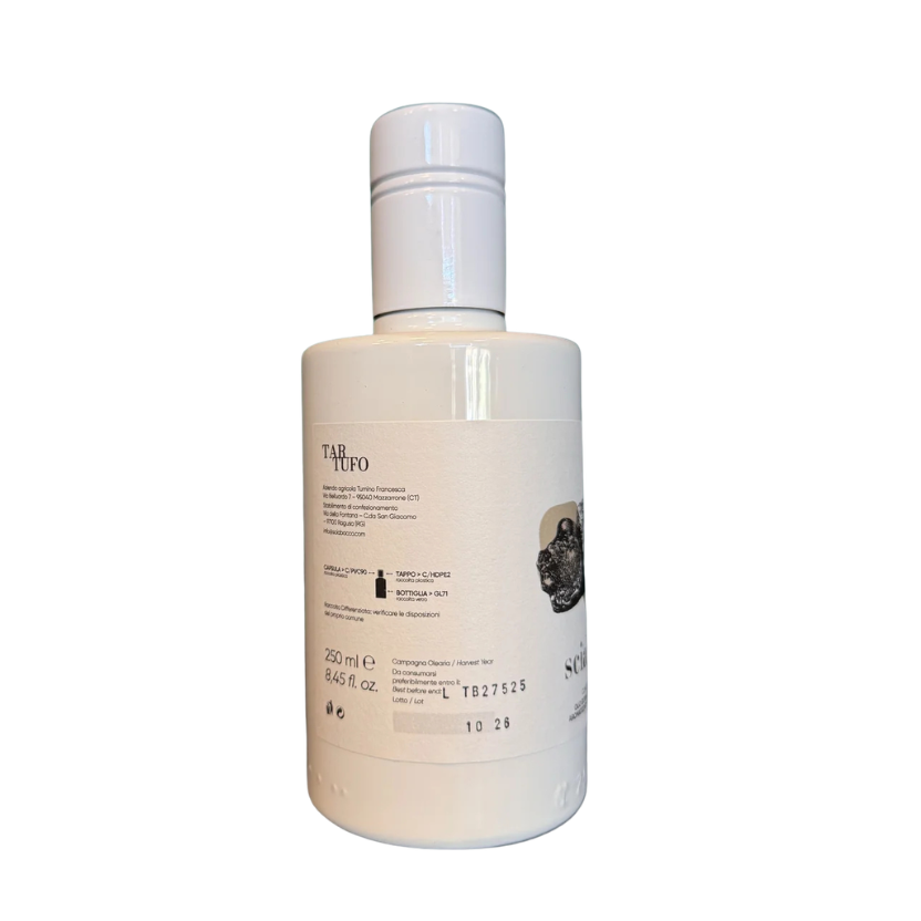 Sciabacco Aromatizzato al tartufo - condimento a base di olio extravergine di oliva aromatizzato al tartufo bianco- SICILIA