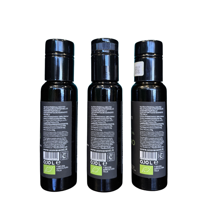 Modular tasting pack - Scovaventi Organic Extra Virgin Olive Oil