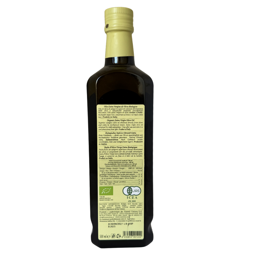 Primo BIO - Extra Virgin Olive Oil - Frantoi Cutrera
