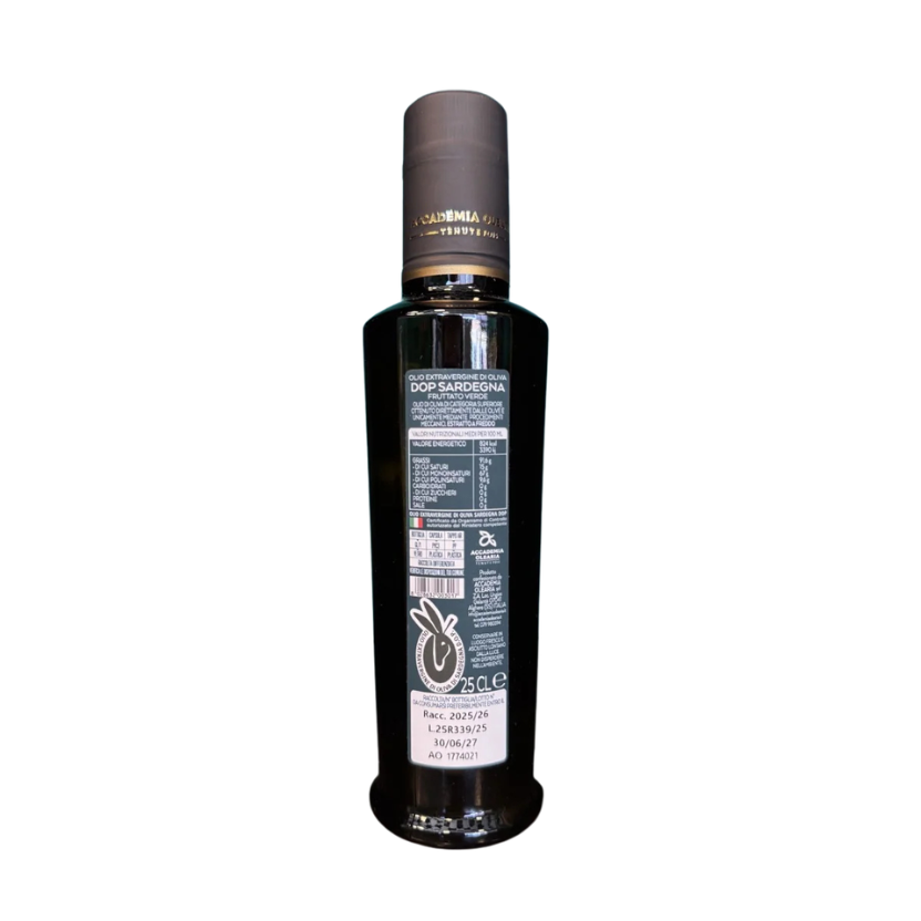 Olio extravergine di oliva Sardegna DOP Fruttato Verde - Accademia Olearia - SARDEGNA