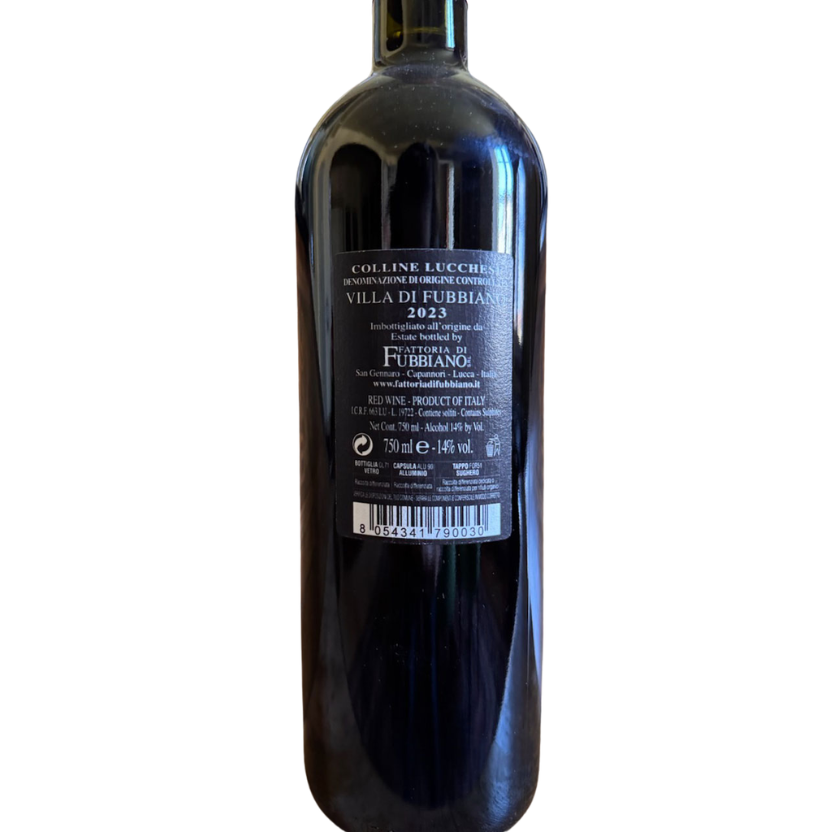 Villa di Fubbiano Colline Lucchesi DOC - Fattoria di Fubbiano - TOSCANA