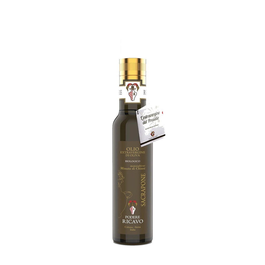 Monocultivar Minuta di Chiusi Sacrapone - Olio extravergine di oliva Biologico - Podere Ricavo - TOSCANA